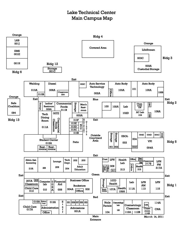 campus map