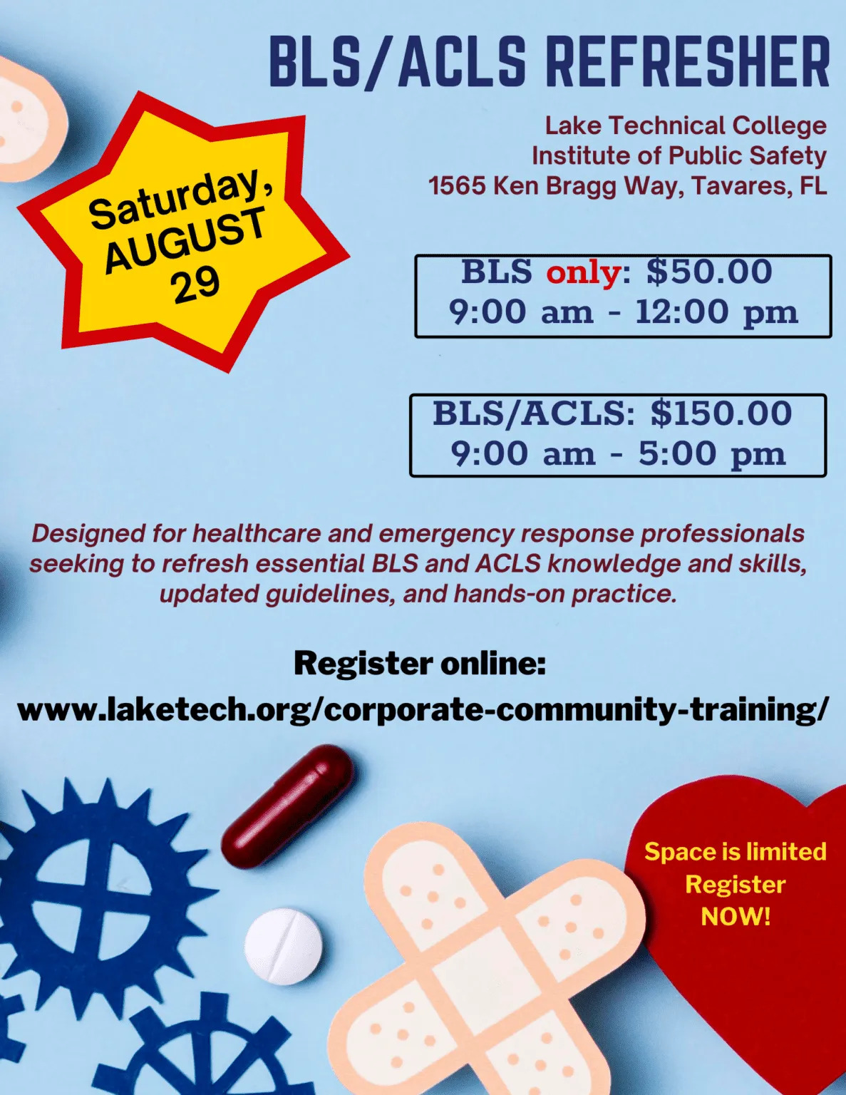 Register Now For BLS ACLS Refresher ACLS BLS Register Now For The BLS BLS ACLS Refresher Flyer For Webpage 1187x1536 