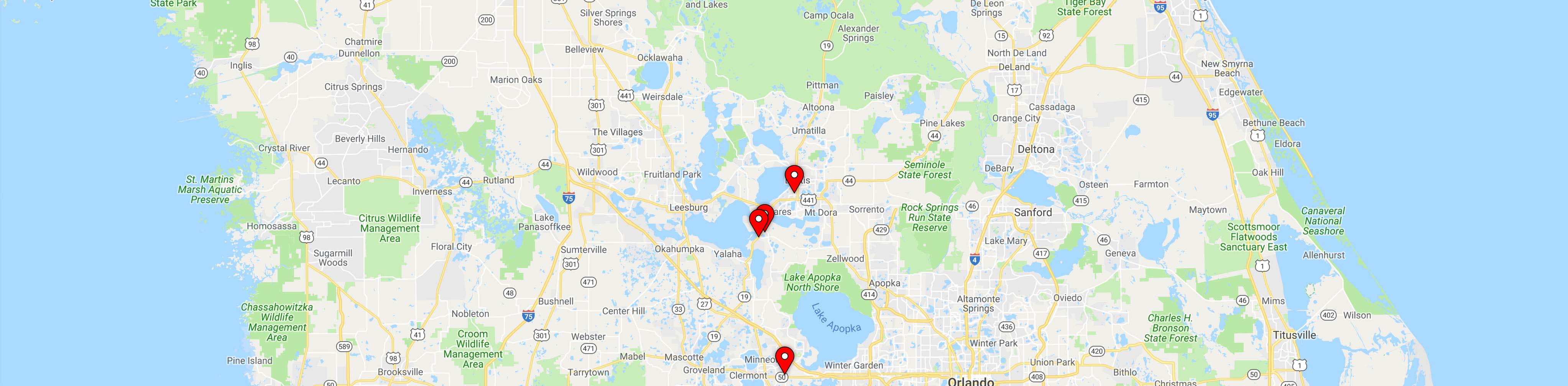 lake tech map