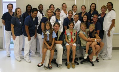 Girl Scouts Visit Health Science Evening 400x242 Friday Update