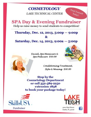 Cosmetology Spa Flyer 2013 2 311x400 Friday Update 12/6/13