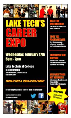 Career Expo Feb 17 242x400 Friday Update 1/22/16