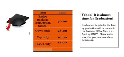 graduation 400x185 Friday Update 4/22/16