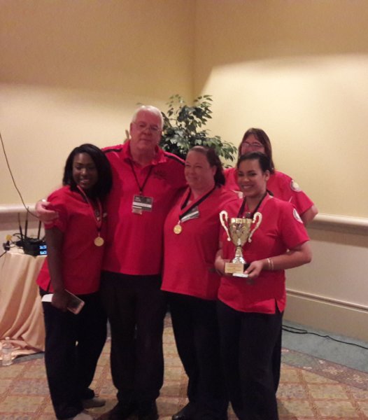 1st place team Nursing Competition 526x600 Lake Technical College PN Students win at Nursing Competition