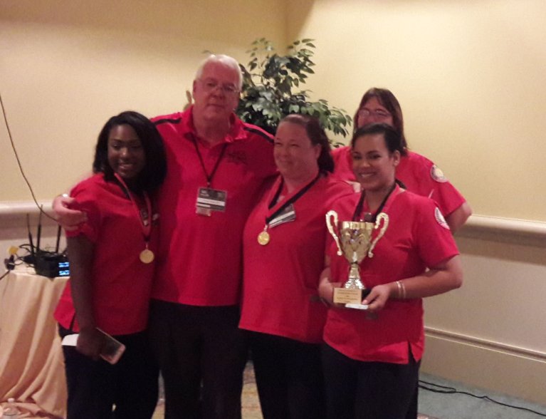 1st place team – Nursing Competition
