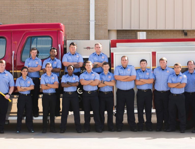 Fire Fighter/EMT - Combined program students