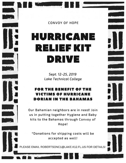 Hurrican Drive Info Page 1 Student Affairs 09/20/19