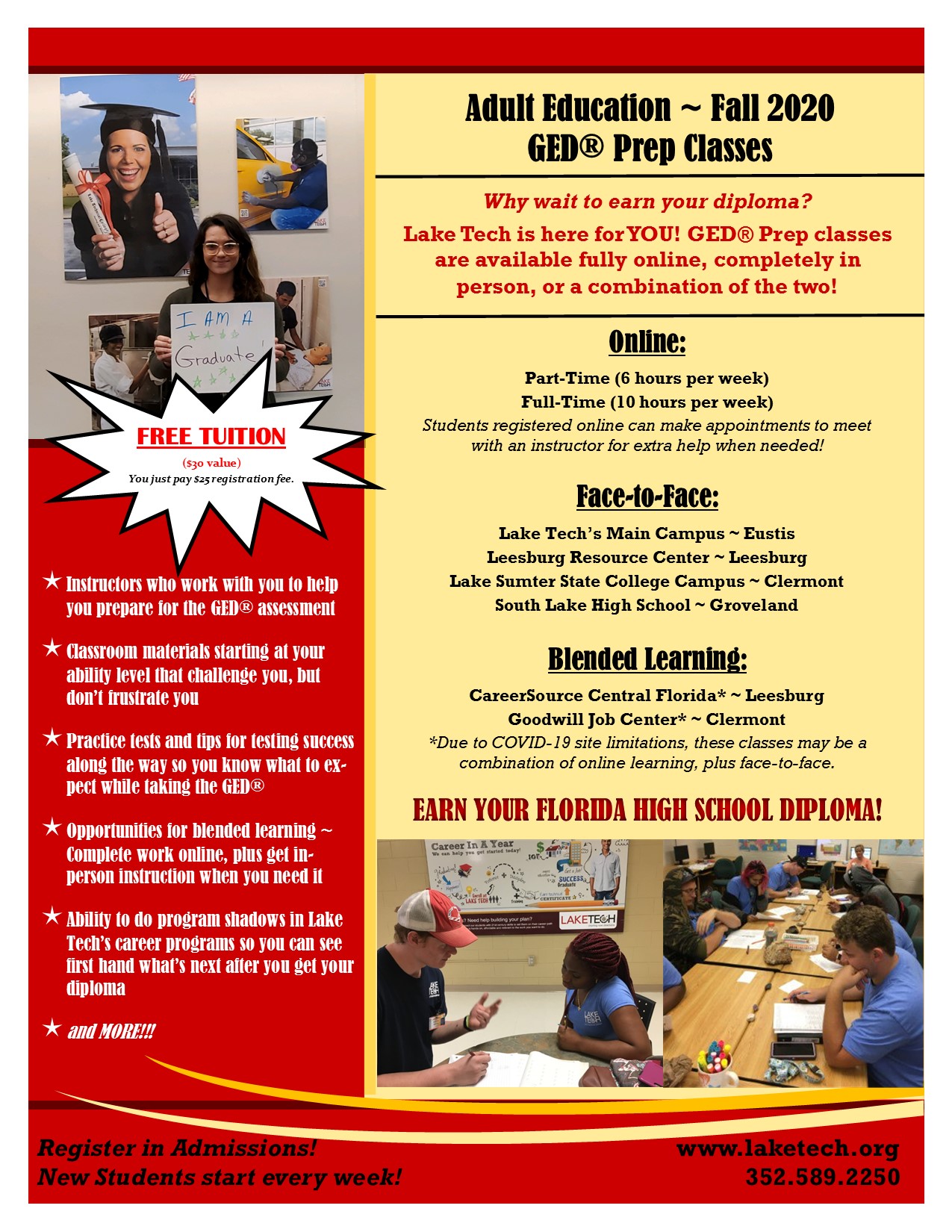 Fall 2020 GED Academic Affairs ~ 08/21/20