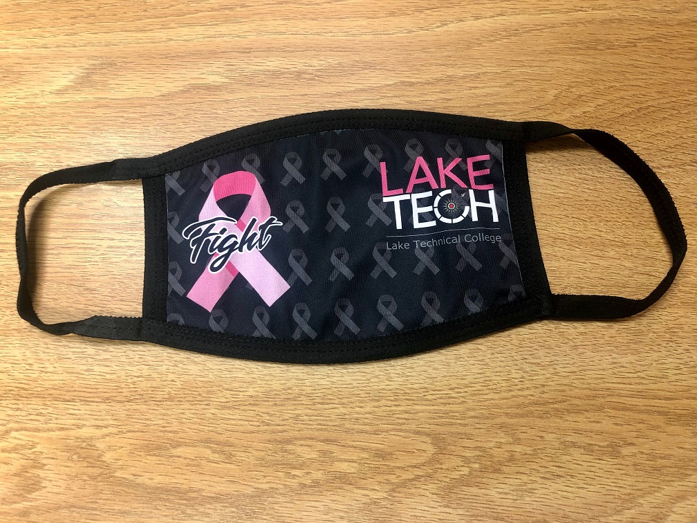Breast Cancer Mask 100220 On Campus and in the Community ~ 10/02/20