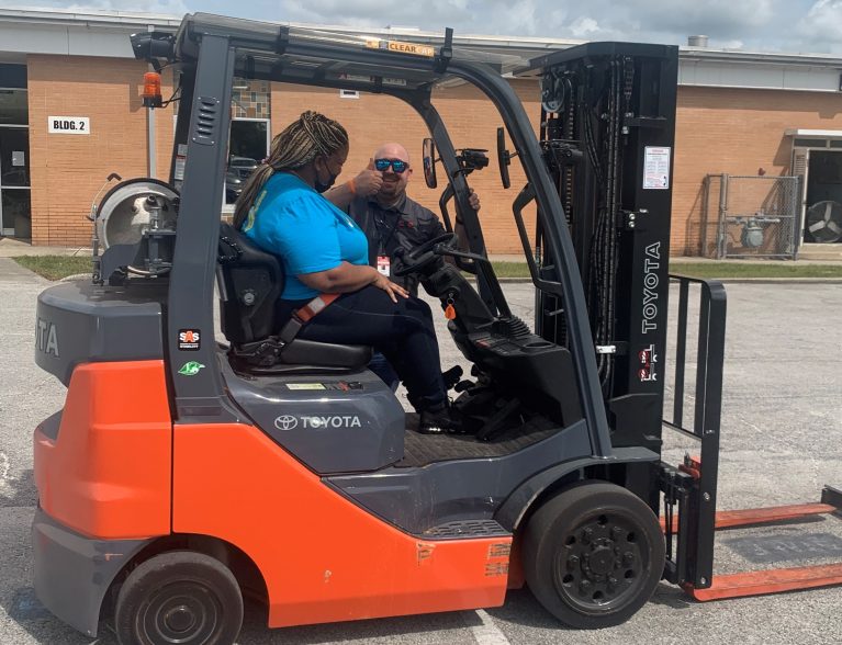 CCT Forklift at LTC 111721