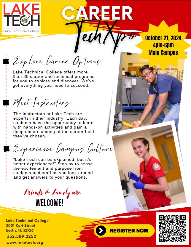 TechXpo Eustis Open House October 21 2024 Career TechXpo Open House 10/21/24
